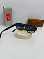 عینک ریبن مشکی براق هایلایت - Image 5
