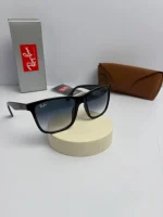 عینک ریبن مشکی براق هایلایت - Image 3