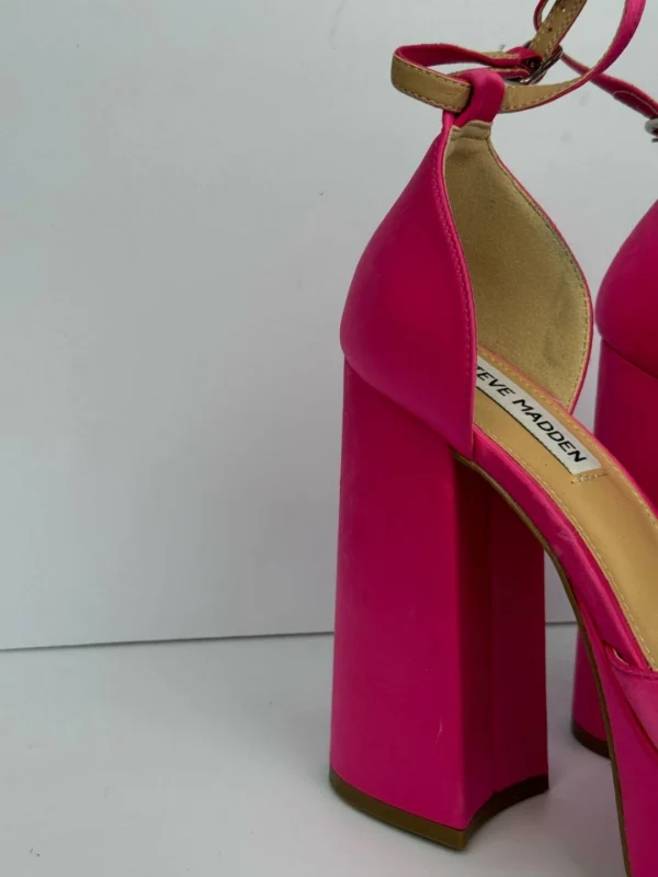 کفش مجلسی ساتن صورتی steve madden - Image 4