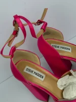 کفش مجلسی ساتن صورتی steve madden - Image 3