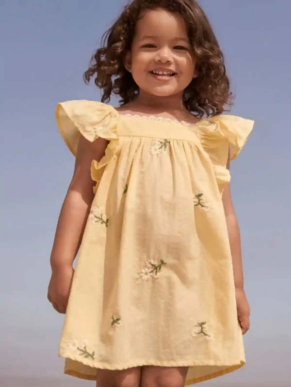 سارافون گل گلی بچگانه زرد NEXT - Image 1