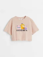 کراپ دخترانه نخی H&M