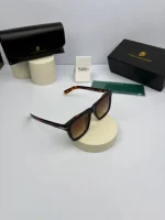 عینک دیوید بکهام هاوانا عسلی عدسی هایلایت قهوه ای - Image 3