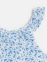 تاپ گل ریز یقه قایقی بچگانه okidi - Image 5