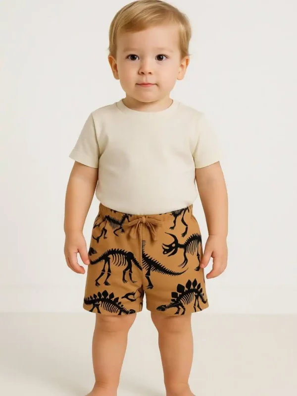 شلوارک بچگانه دایناسور H&M - Image 1