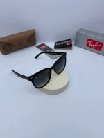عینک ریبن مدل 4397d مشکی براق عدسی هایلایت - Image 3