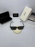 عینک هوگوباس مشکی دودی 1650 - Image 4