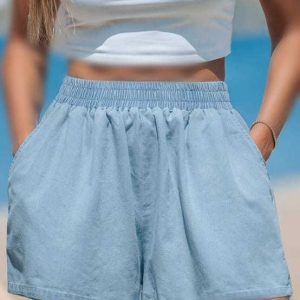 شلوارک جین کاغذی کاپشه T 579