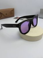 عینک ریبن مدل ریورس rb-r0502s-f مشکی براق بنفش - Image 3