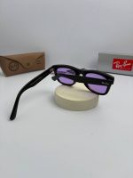 عینک ریبن مدل ریورس rb-r0502s-f مشکی براق بنفش - Image 5