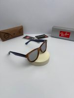 عینک ریبن مدل ریورس rb-r0502s-f عدسی آینه ای دسته آبی شفاف - Image 2