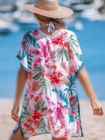 پیراهن گل گلی کاپشه 2132 - تصویر 3