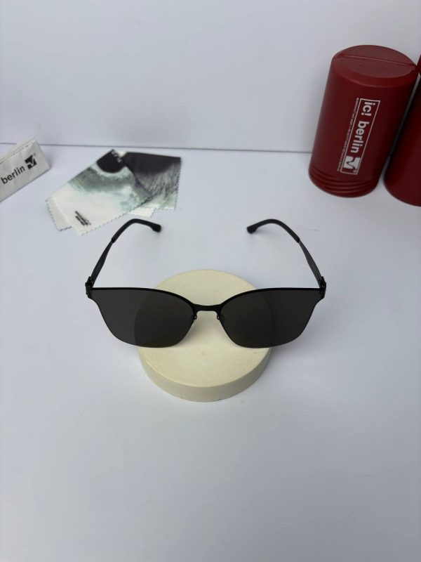 عینک آیس برلین مدل fashion تمام مشکی - Image 3