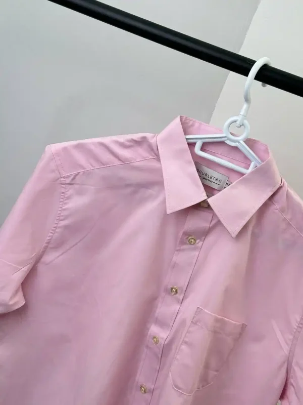 پیراهن pink آستین کوتاه doubletwo - Image 2
