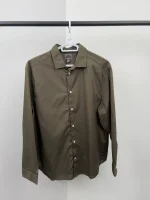 پیراهن زیتونی h&m