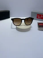عینک ریبن مدل rb-2298قهوه ای شفاف - Image 4