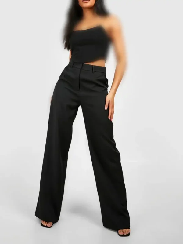 شلوار واید لگ 2110 boohoo - Image 3