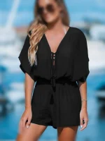 مینی پیراهن مشکی 2143 - Image 6