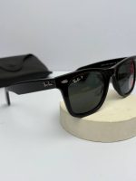عینک ریبن rb-2140p مشکی براق دودی - Image 3