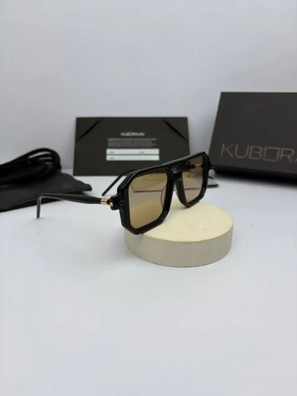 عینک kuboraum p8 فریم مشکی براق - Image 1