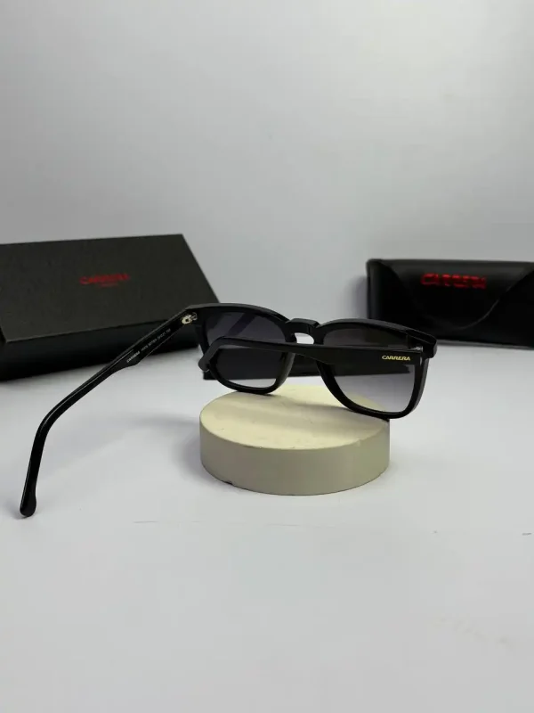 عینک carrera-143s فریم مشکی عدسی هایلایت دودی - Image 4