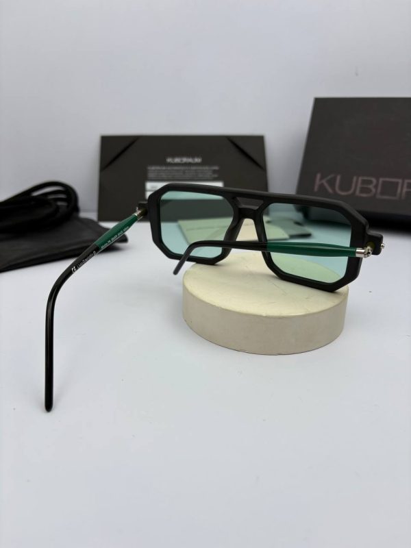 عینک kuboraum p8 فریم مات دسته دو رنگ براق - Image 5