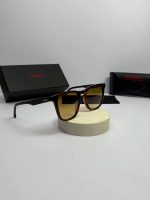 عینک carrera-143s فریم پلنگی دسته مشکی عدسی هایلایت قهوه ای
