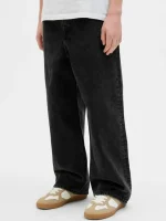 شلوار جین مشکی مدل «Relaxed Fit»