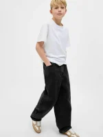 شلوار جین مشکی مدل «Relaxed Fit» - Image 6