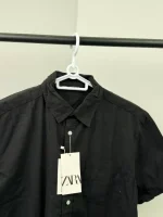 پیراهن لینن آستین‌کوتاه والدیگرانو zara - Image 7