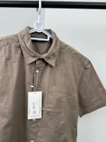 پیراهن لینن آستین‌کوتاه والدیگرانو zara - Image 10