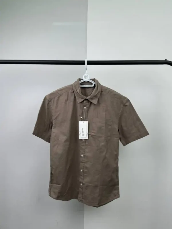 پیراهن لینن آستین‌کوتاه والدیگرانو zara - Image 8