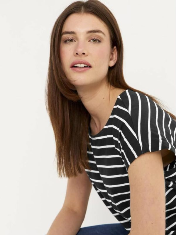 تیشرت مشکی و سفید cellbes - Image 2