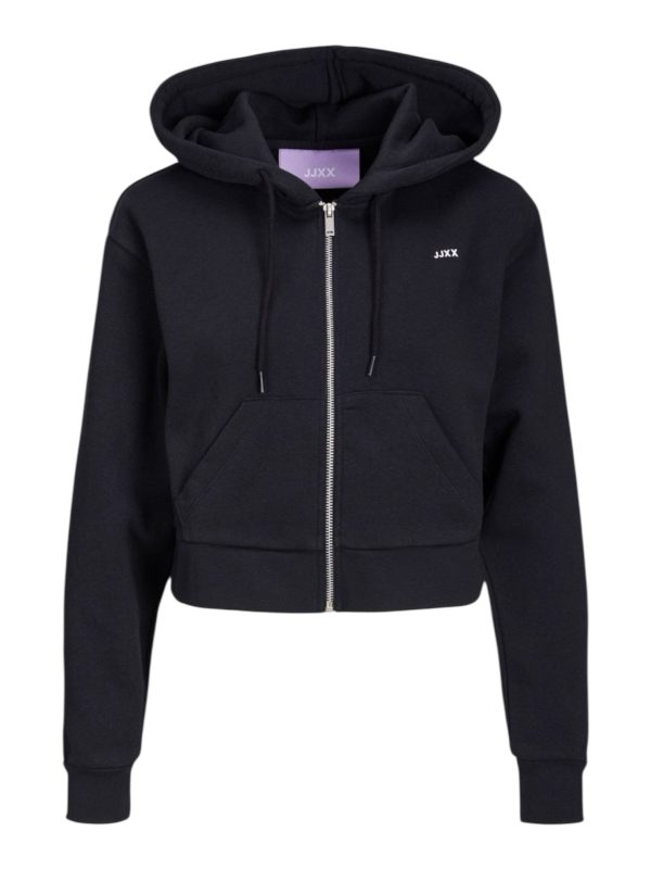 سویشرت کراپ مشکی jack&jones - Image 5