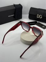 عینک dollce&gabbana-dg6511 فریم قرمز عدسی دودی هایلایت - Image 4