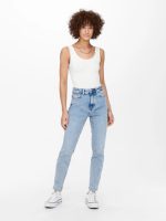 شلوار جین زنانه راسته مدلHigh Waist - Image 2