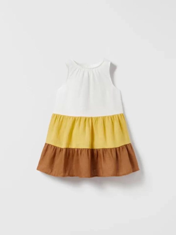 سارافون لینن دخترانه zara - Image 1