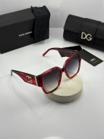 عینک dollce&gabbana-dg6511 فریم قرمز عدسی دودی هایلایت