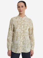 شومیز لینن طرح دار