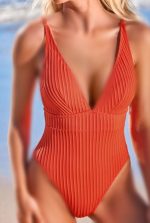 ست مایو یک تیکه نارنجیcupshe - Image 2
