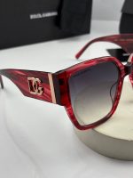 عینک dollce&gabbana-dg6511 فریم قرمز عدسی دودی هایلایت - Image 2