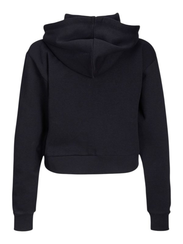 سویشرت کراپ مشکی jack&jones - Image 6