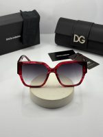 عینک dollce&gabbana-dg6511 فریم قرمز عدسی دودی هایلایت - Image 3