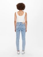 شلوار جین زنانه راسته مدلHigh Waist - Image 3