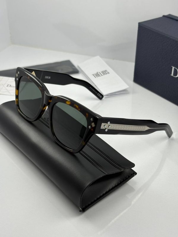 dior s21 فریم هاوانا عدسی سبز - Image 2