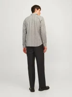 پیراهن تمام دکمه آستین دار jack&jones - Image 3
