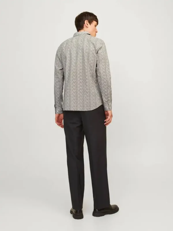 پیراهن تمام دکمه آستین دار jack&jones - Image 3
