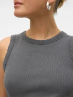 تاپ خاکستری vero moda - Image 3