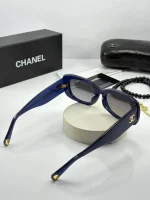 عینک chanel-5488 آبی شفاف - Image 2
