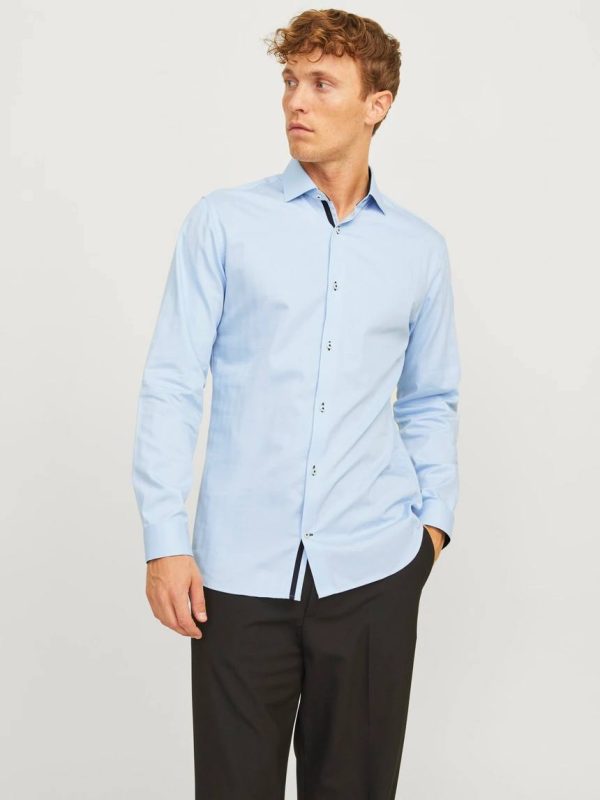 پیراهن آبی آسمانی jack&jones - Image 1